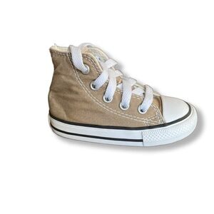 Converse Kids Beige High-Top Sneakers